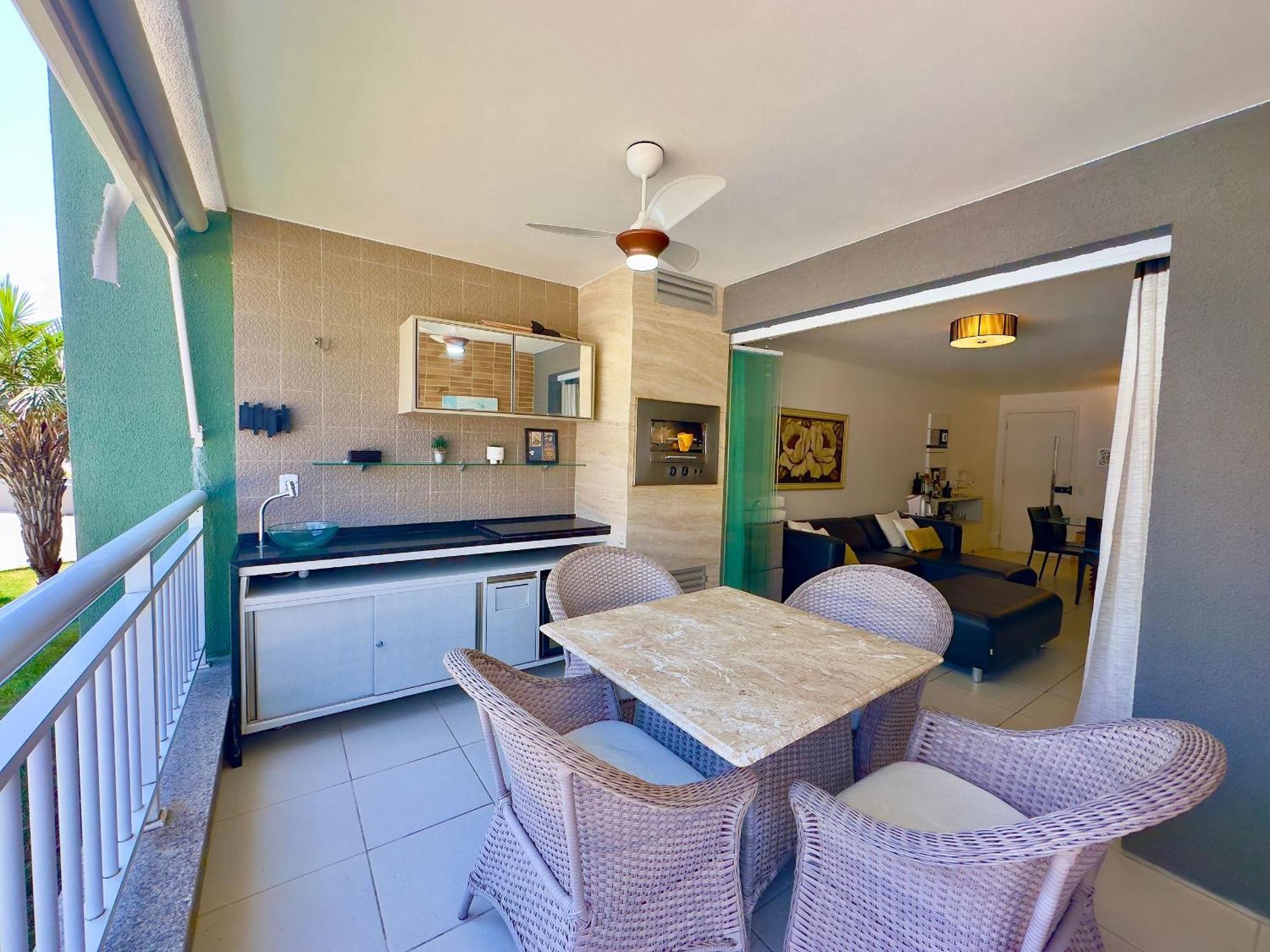 Terramaris - Aptos Vista Mar, Pe Na Areia, Vizinho Ao B Park Aquiraz Dış mekan fotoğraf