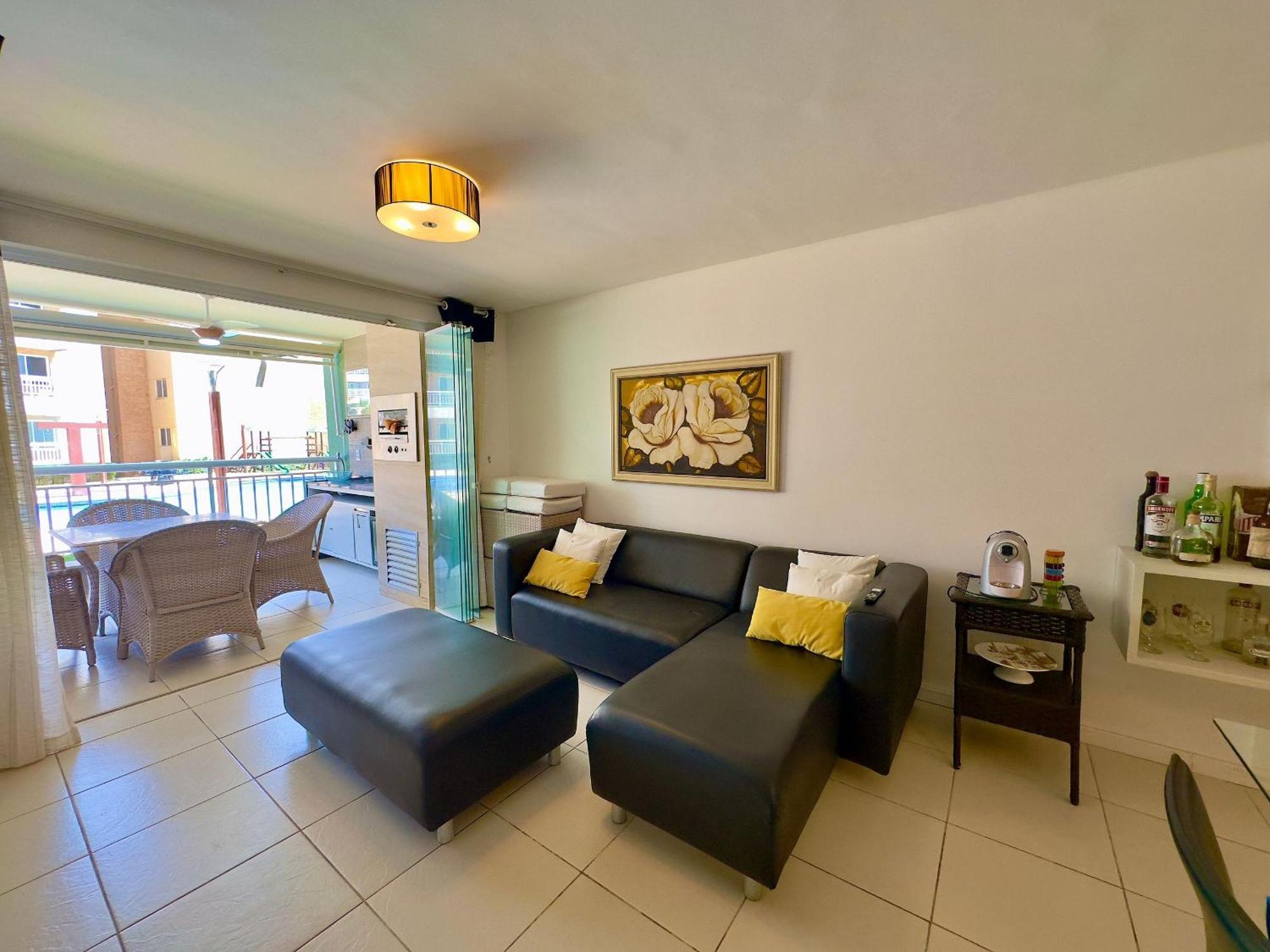 Terramaris - Aptos Vista Mar, Pe Na Areia, Vizinho Ao B Park Aquiraz Dış mekan fotoğraf