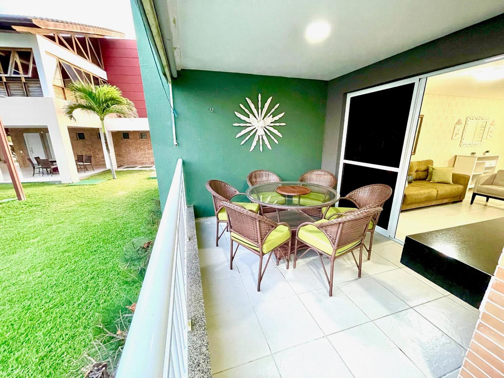 Terramaris - Aptos Vista Mar, Pe Na Areia, Vizinho Ao B Park Aquiraz Dış mekan fotoğraf
