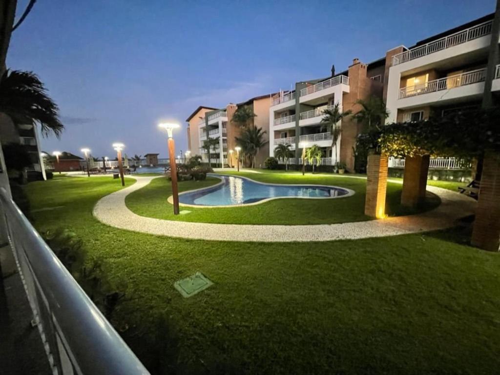 Terramaris - Aptos Vista Mar, Pe Na Areia, Vizinho Ao B Park Aquiraz Dış mekan fotoğraf